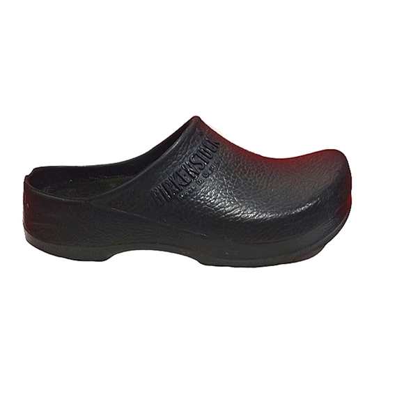 Birkenstock Shoes Birkenstock Ges Gesch Black Rubber Slip On Clog